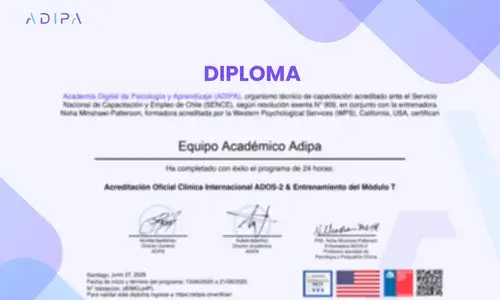 Ejemplo del certificado del programa