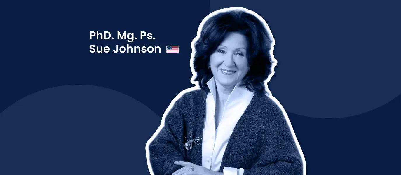 Imagen previa de Sesión Magistral de Sue Johnson en Terapia Focalizada en las Emociones (TFE)