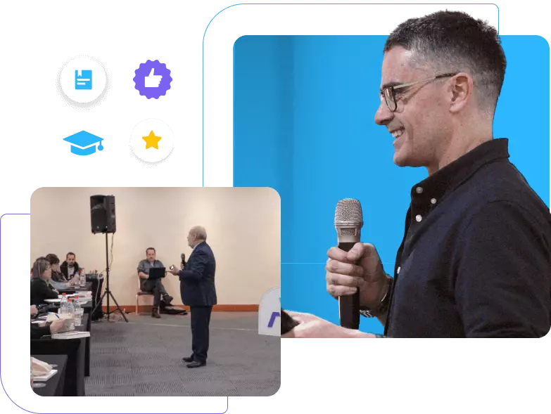 Nuestros académicos están capacitados para brindar un ambiente educativo de apoyo y especialización en vivo.